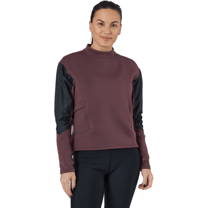 Dri-fit Run Divsion Dam Ru Mörkvin/svart/pale Coral/bla