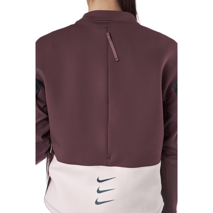 Dri-fit Run Divsion Dam Ru Mörkvin/svart/pale Coral/bla