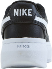 Court Vision Alta Cuir Femme Noir/blanc