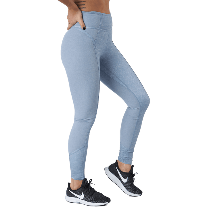 Dri-fit One Luxe Donna Mid-r Ardesia/htr