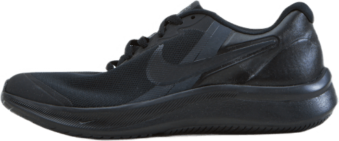 Star Runner 3 landevejsløbesko til store børn SORT/SORT-DK RØGEGRÅ