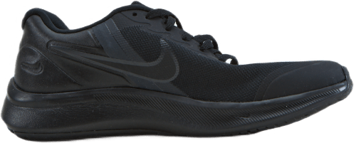 Star Runner 3 landevejsløbesko til store børn SORT/SORT-DK RØGEGRÅ