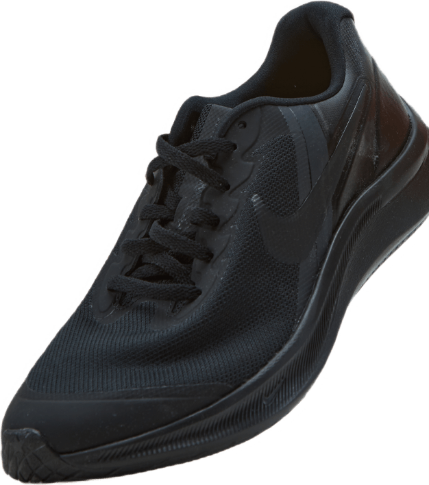 Star Runner 3 landevejsløbesko til store børn SORT/SORT-DK RØGEGRÅ