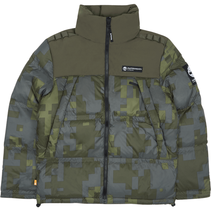 Raeburn X Ek+ Puffer Jacket Ao Digi Camo Aop
