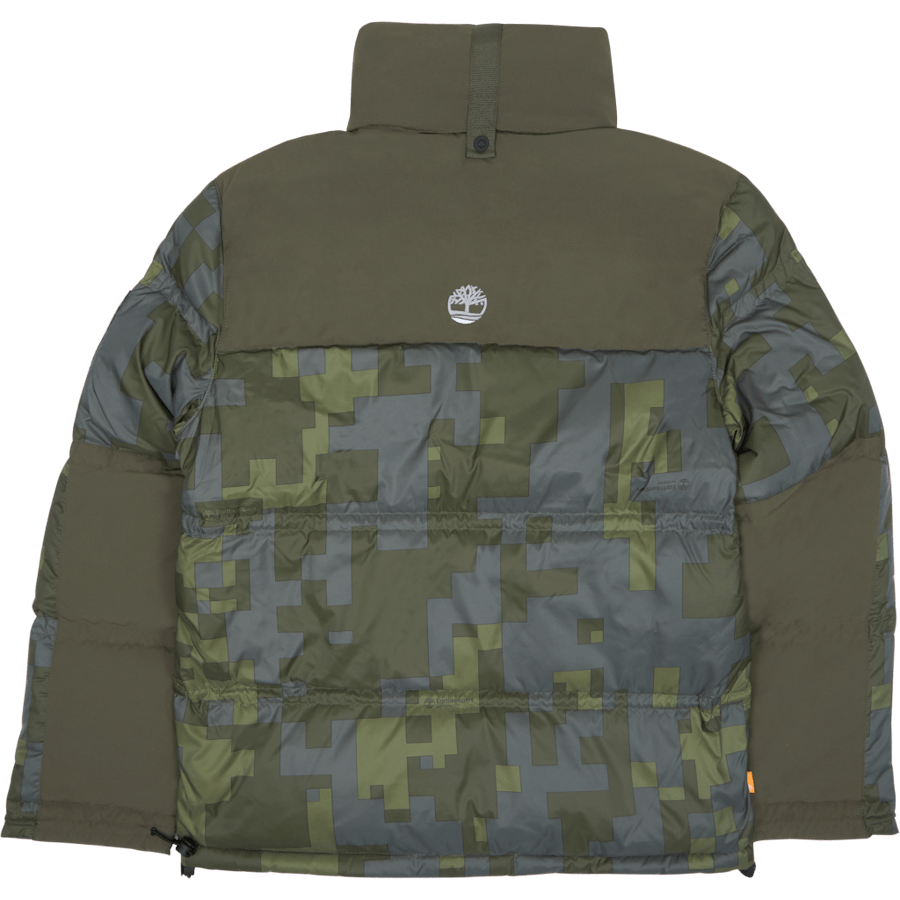 Raeburn X Ek+ Puffer Jacket Ao Digi Camo Aop