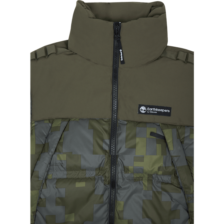 Raeburn X Ek+ Puffer Jacket Ao Digi Camo Aop