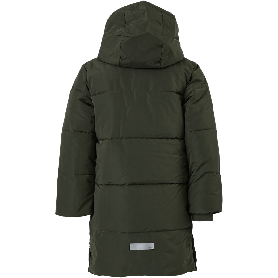 Doudoune longue Nkfmary Raisin