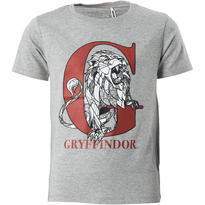 Nkmharrypotter Ron Ss Top Wab Grau Melange