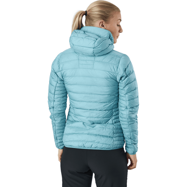 Capuche Micro Nordic Down Bleu givré
