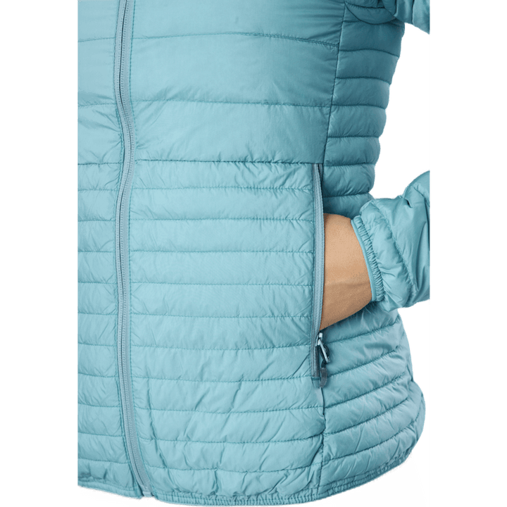 Capuche Micro Nordic Down Bleu givré