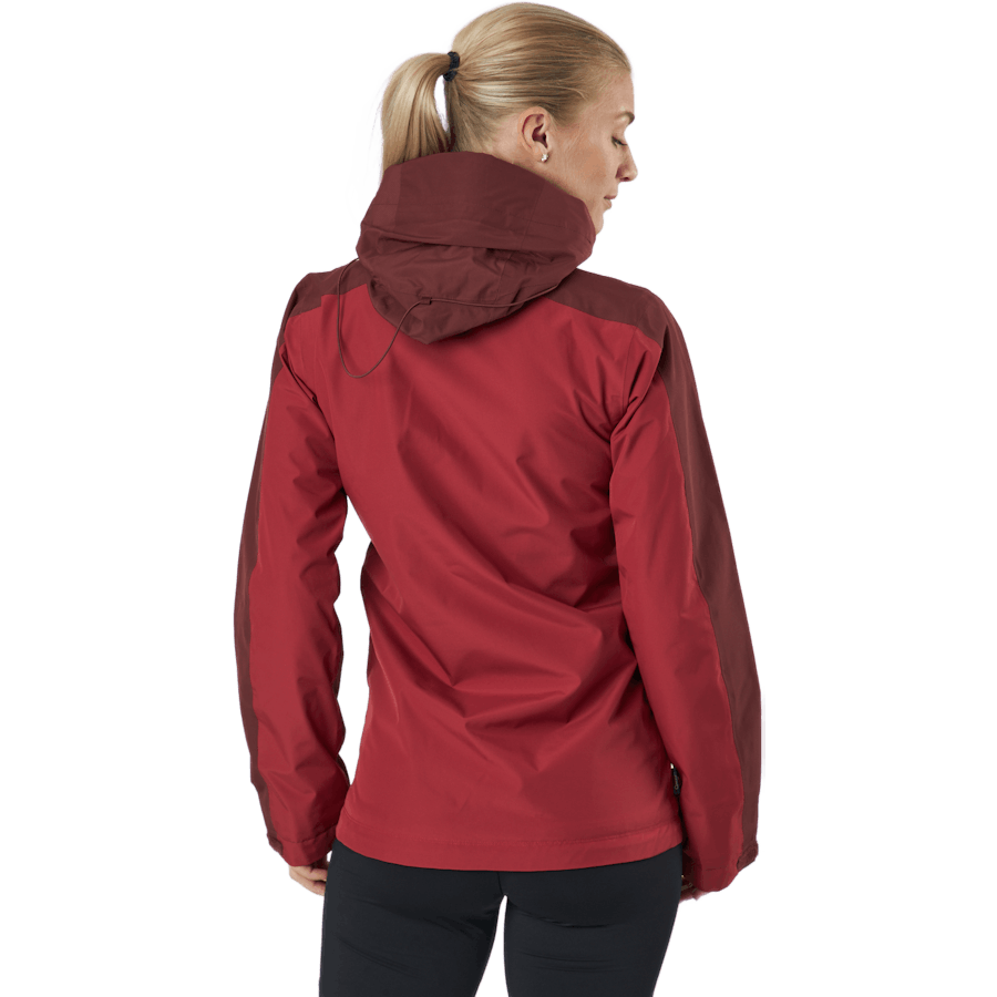 Bunda do deště Mila Maroon Red/brick Red