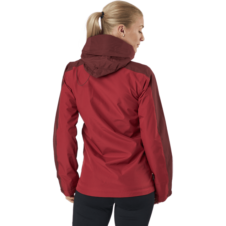 Bunda do deště Mila Maroon Red/brick Red