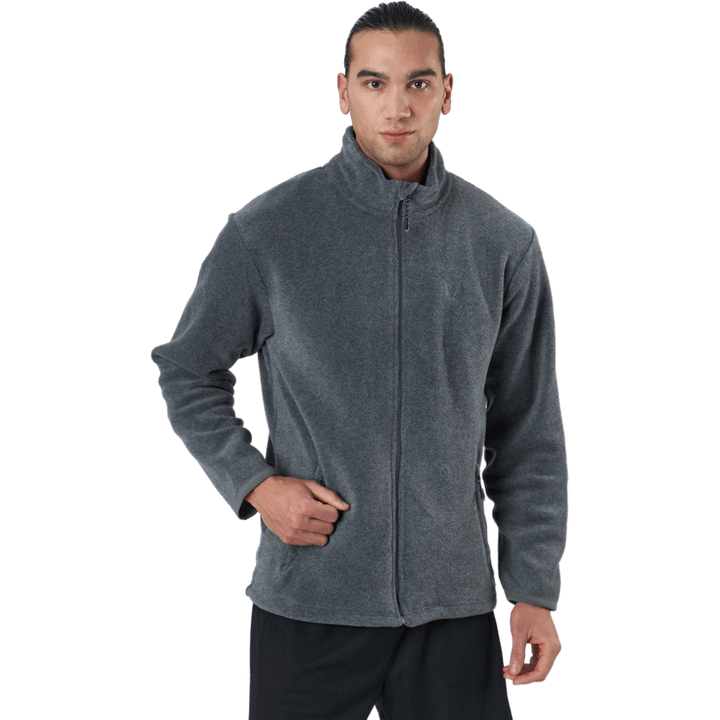 Giacca in pile Cocoon M Grigio scuro melange