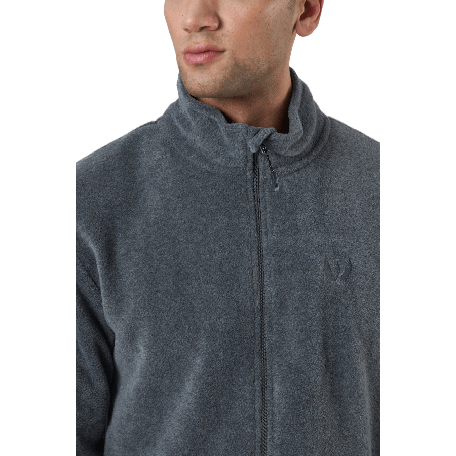 Giacca in pile Cocoon M Grigio scuro melange