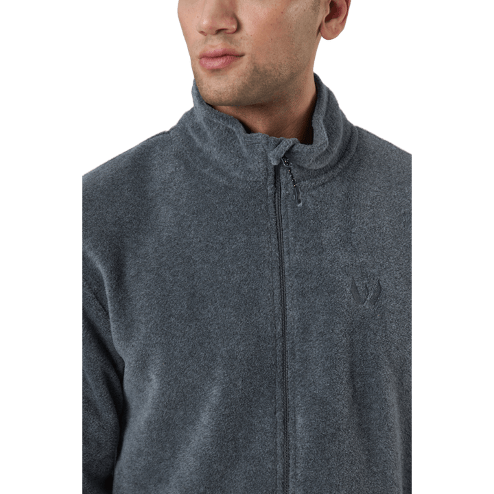 Giacca in pile Cocoon M Grigio scuro melange