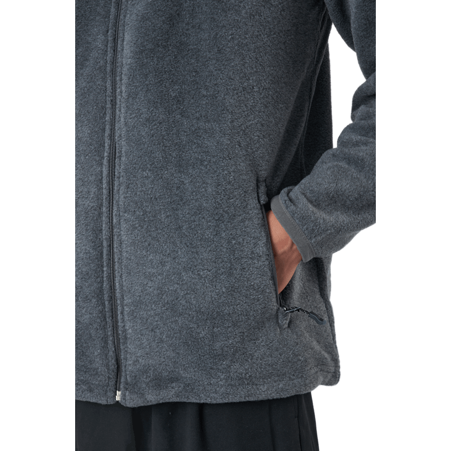 Giacca in pile Cocoon M Grigio scuro melange