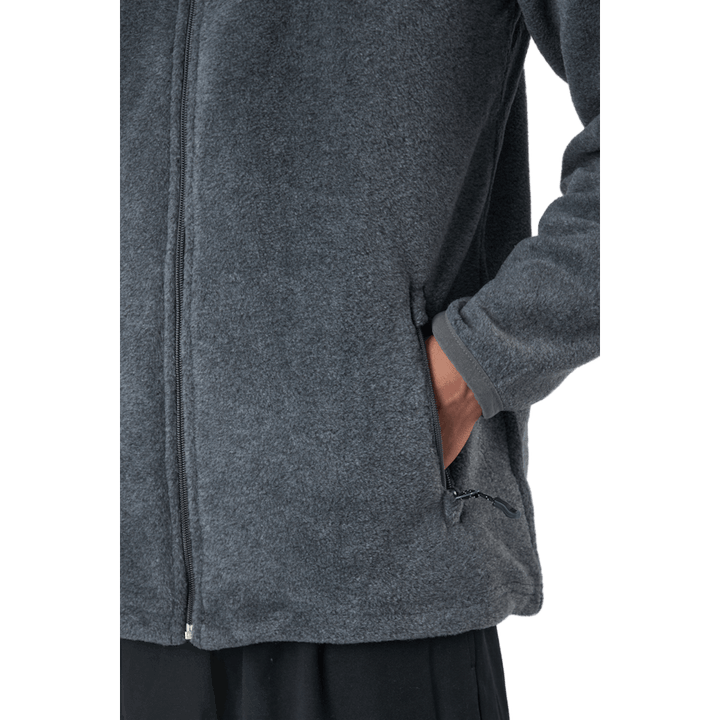 Giacca in pile Cocoon M Grigio scuro melange