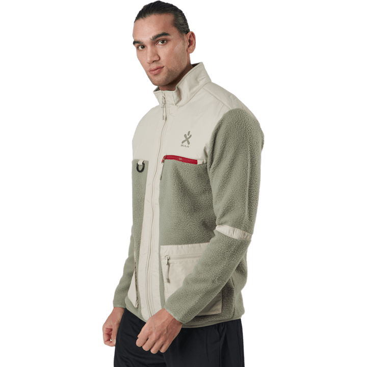 Utility Fleece Jacke Salbei