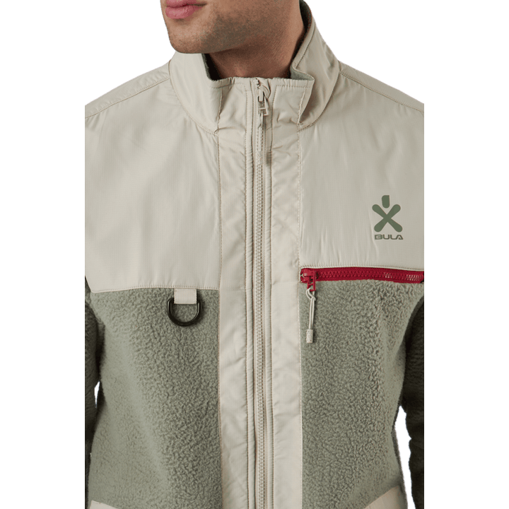 Utility Fleece Jacke Salbei