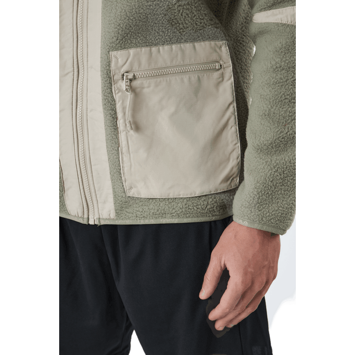 Utility Fleece Jacke Salbei