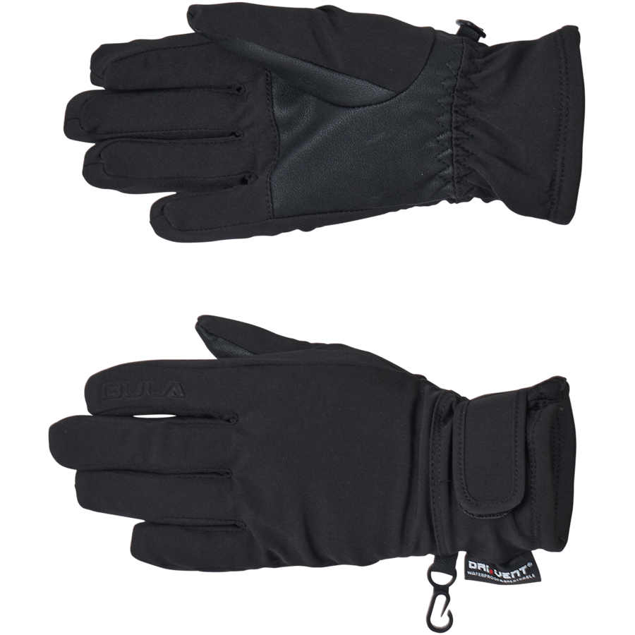 bula handschuhe jr classic handschuhe, web schwarz – Footway.com