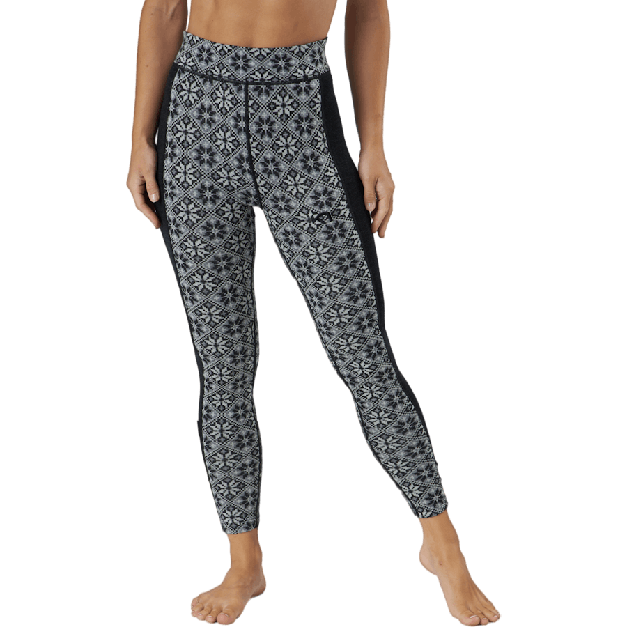 Pantalon taille haute Rose Noir
