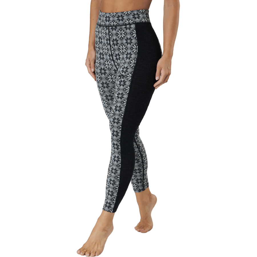 Pantalon taille haute Rose Noir