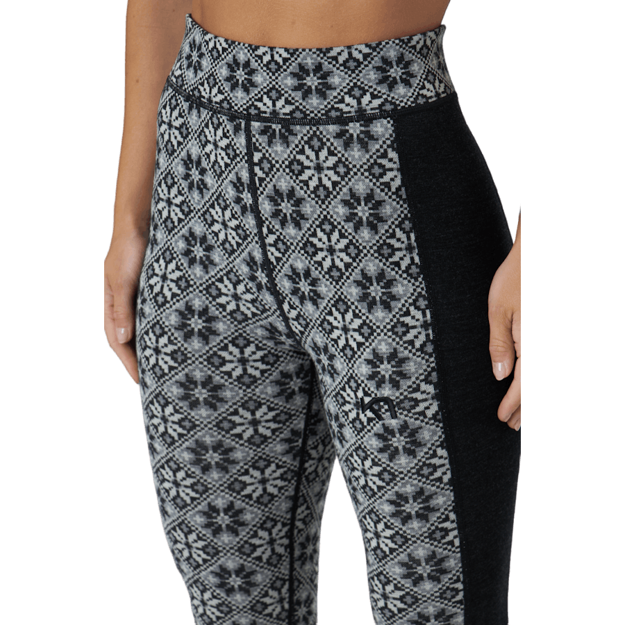 Pantalon taille haute Rose Noir