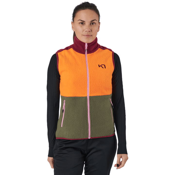 Gilet intermedio Ane in tweed