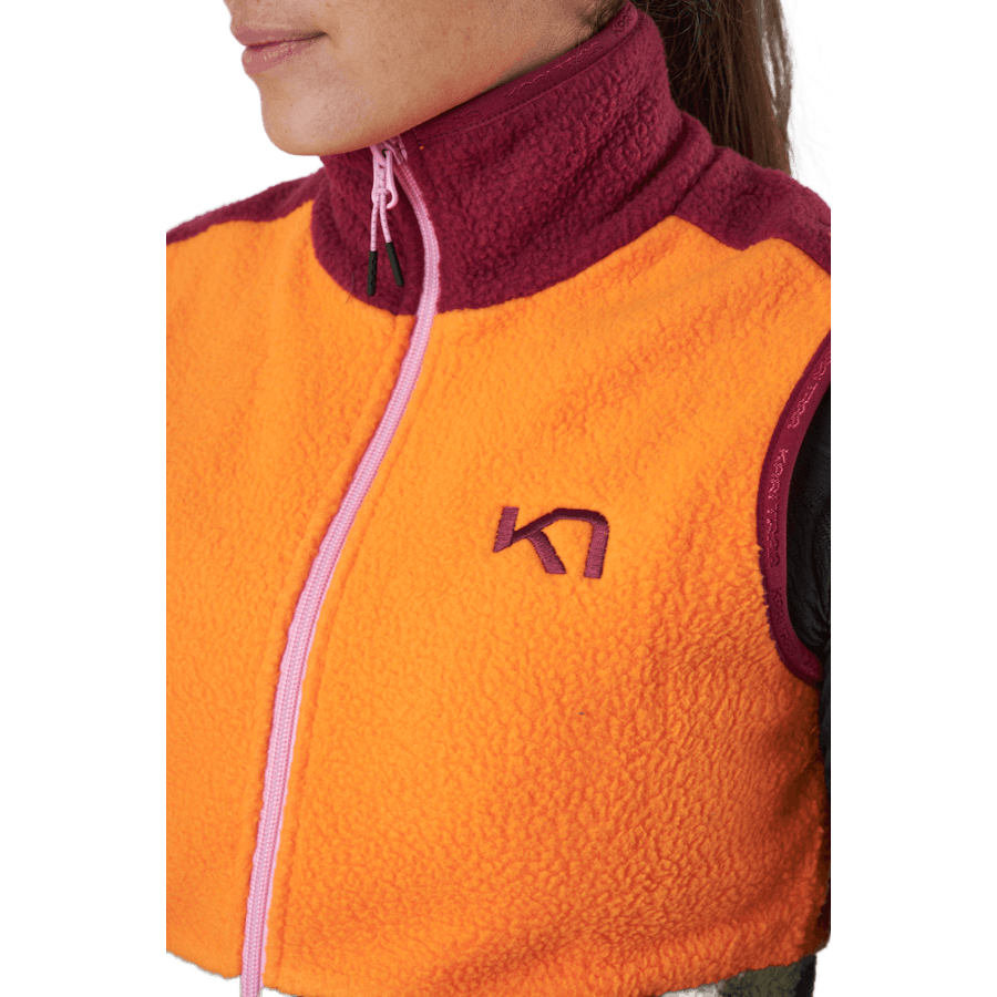 Gilet intermedio Ane in tweed