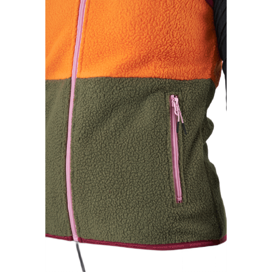 Gilet intermedio Ane in tweed