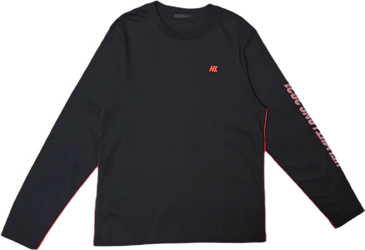 Piping Long Slv.inte Black