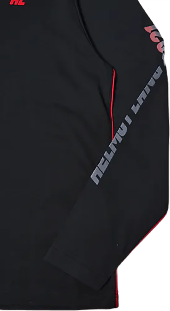 Piping Long Slv.inte Black