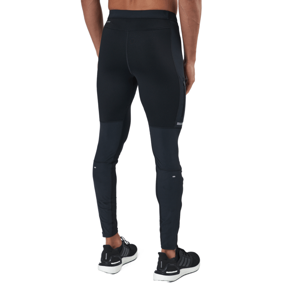 Adidas Samstag Warm Running Leggings Männer Schwarz