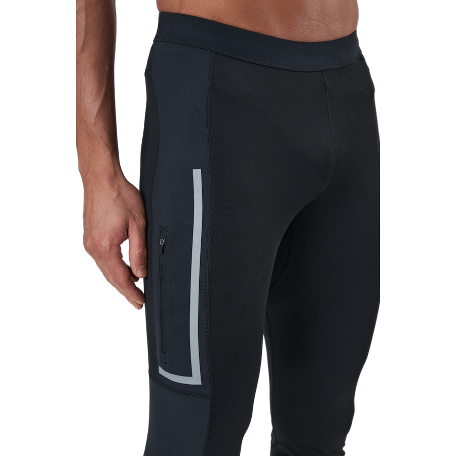 Adidas Samstag Warm Running Leggings Männer Schwarz