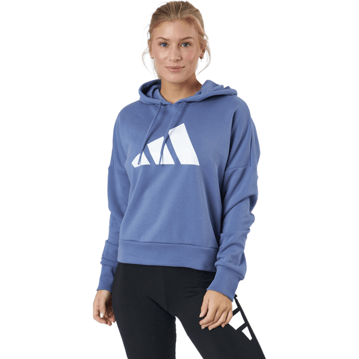 Sweat à capuche Adidas Sportswear Three Bar Orbit Violet