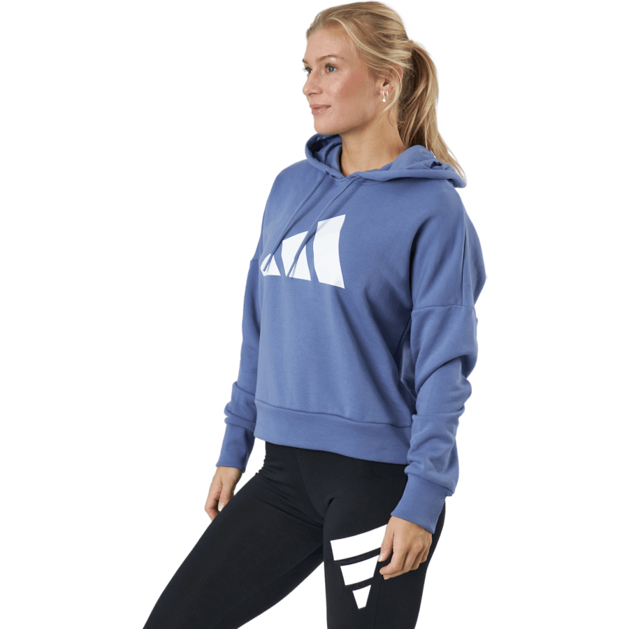 Sweat à capuche Adidas Sportswear Three Bar Orbit Violet