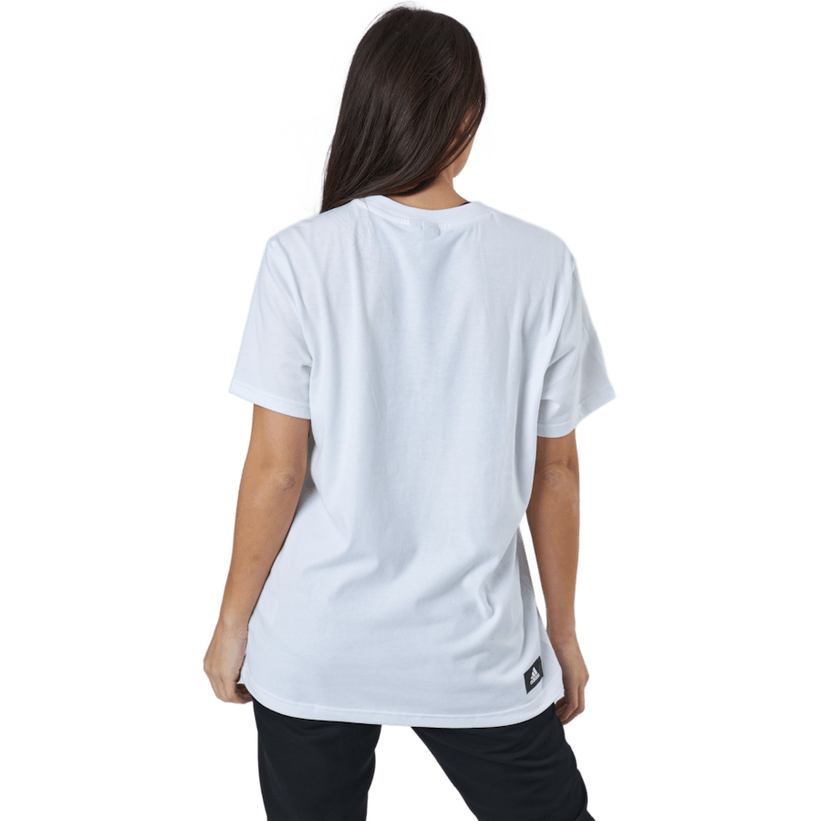 T-shirt Adidas Sportswear à trois barres blanc