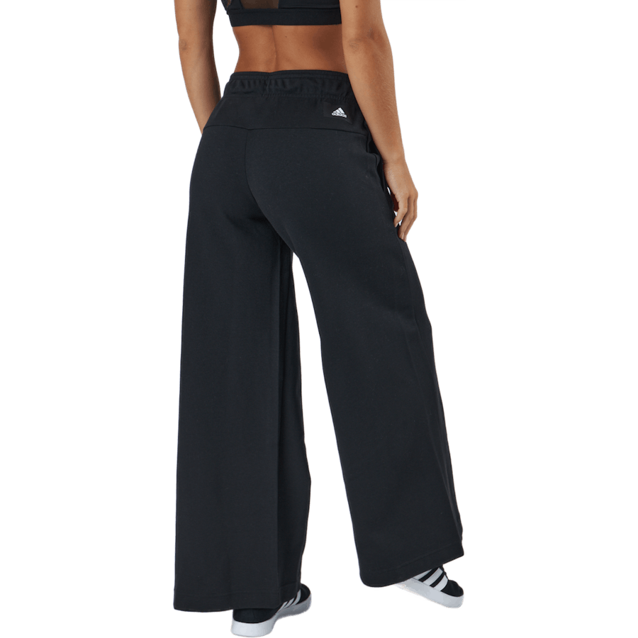 Adidas Sportswear - Pantalon large à trois barres - Noir