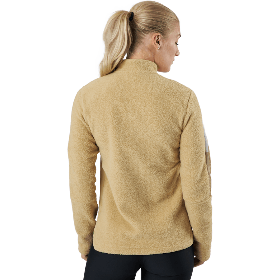 Veste Tiro Sherpa d'hiver pour femme, beige