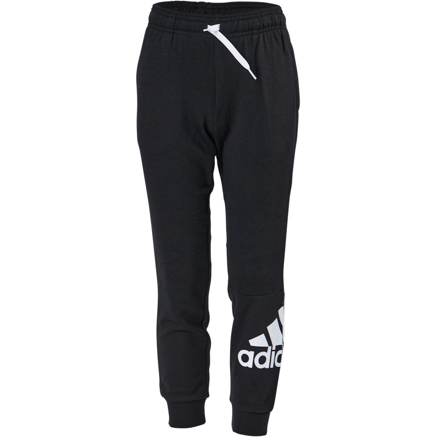 Pantalon Adidas Essentials Big Logo pour garçon, noir/blanc