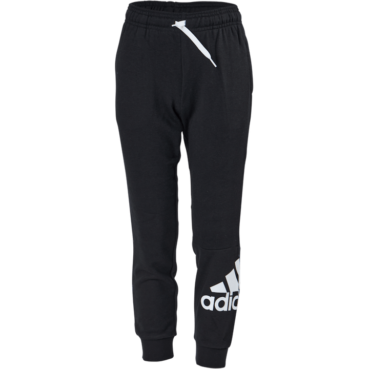 Pantalon Adidas Essentials Big Logo pour garçon, noir/blanc