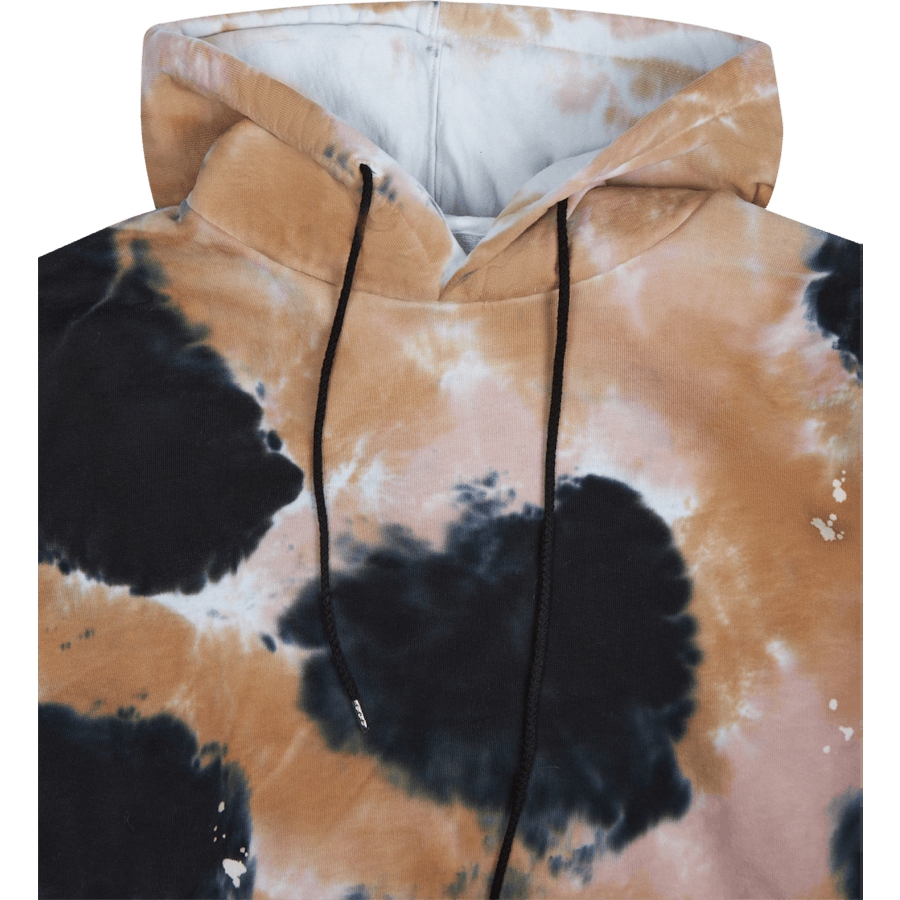 Sweat à capuche Akim T&d Noir-rose-blanc cassé