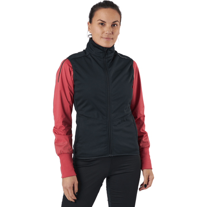 Warme Weste W Schwarz