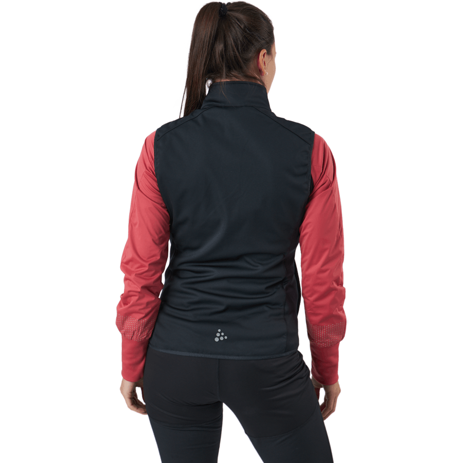 Warme Weste W Schwarz