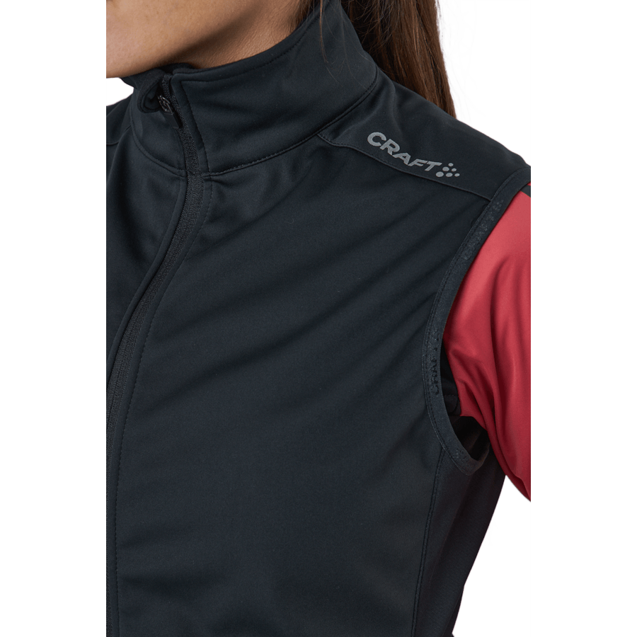 Warme Weste W Schwarz