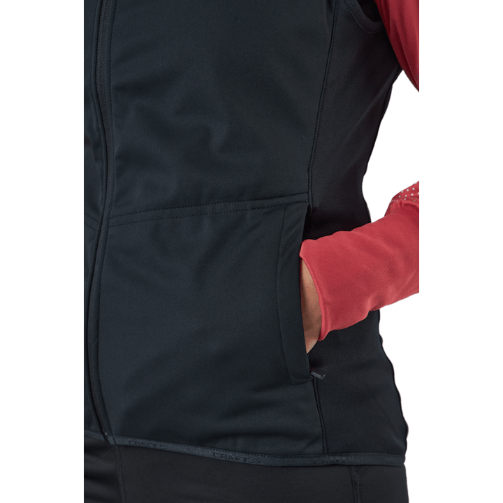 Warme Weste W Schwarz