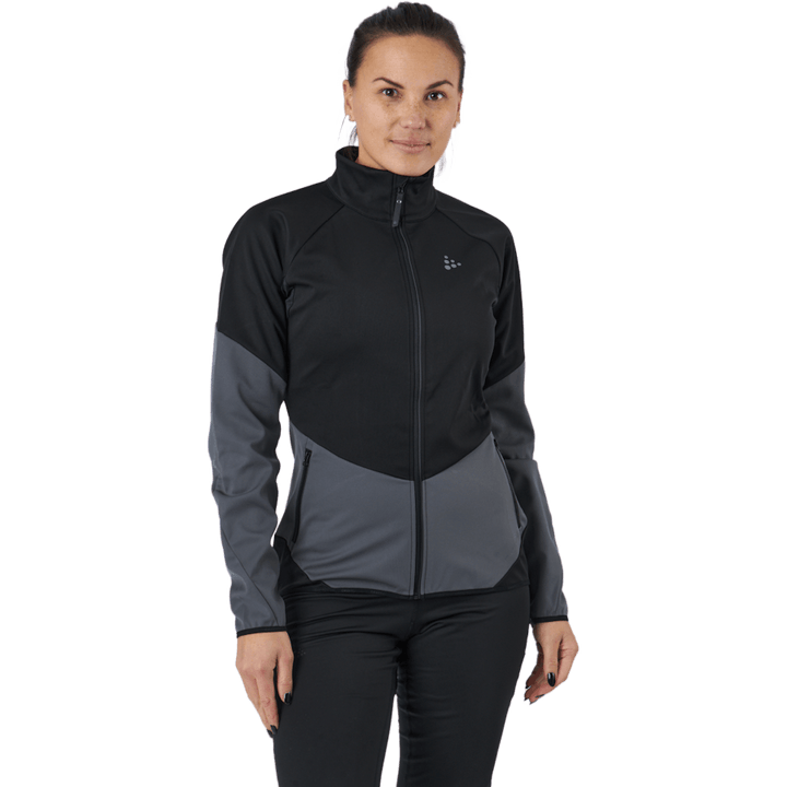 Glide Jkt W Nero-granito