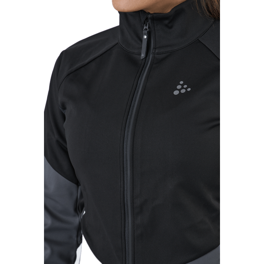 Glide Jkt W Nero-granito