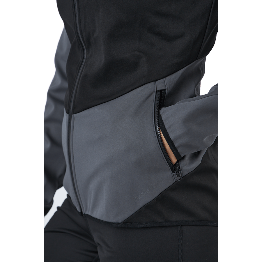 Glide Jkt W Nero-granito